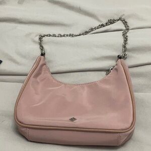 Pink shoulder bag